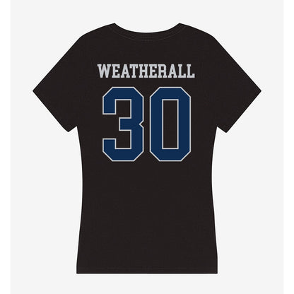 FAU - NCAA Football : Justin Weatherall - Women's V-Neck T-Shirt-1