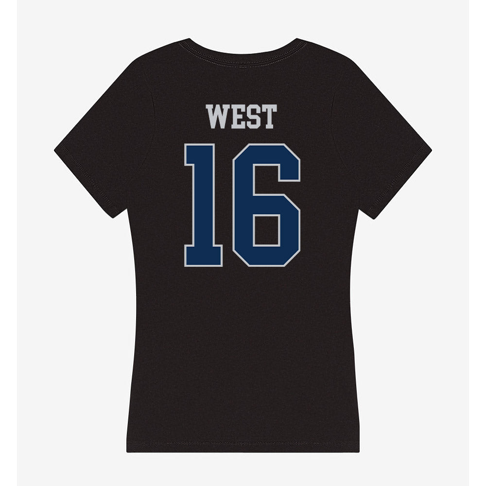 FAU - NCAA Football : Elijah West - Women's V-Neck T-Shirt-1