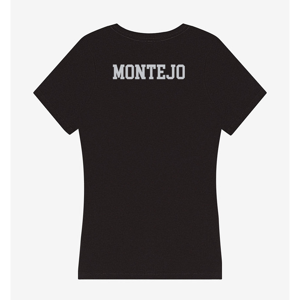 FAU - NCAA Dance Team : Caro Montejo - Women's V-Neck T-Shirt-1