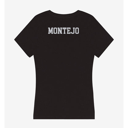 FAU - NCAA Dance Team : Caro Montejo - Women's V-Neck T-Shirt-1