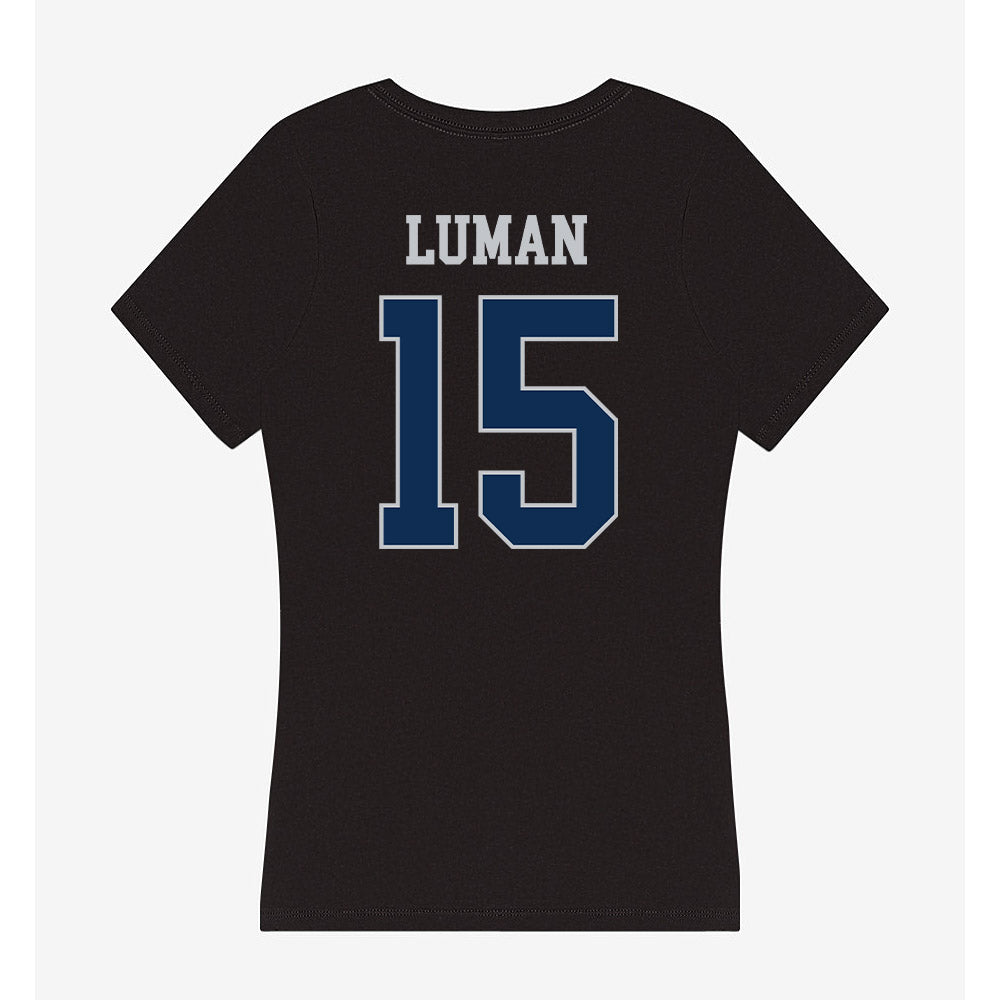 FAU - NCAA Football : Tyclean Luman - Women's V-Neck T-Shirt-1
