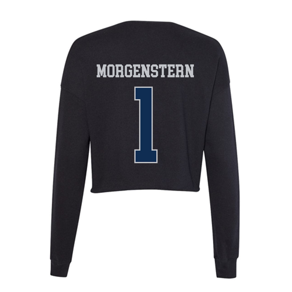 FAU - NCAA Beach Volleyball : Denisse Morgenstern - Women's Cropped Crew Fleece-1