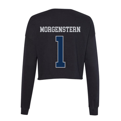 FAU - NCAA Beach Volleyball : Denisse Morgenstern - Women's Cropped Crew Fleece-1