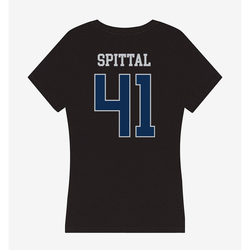 FAU - NCAA Beach Volleyball : Allison Spittal - Women's V-Neck T-Shirt-1