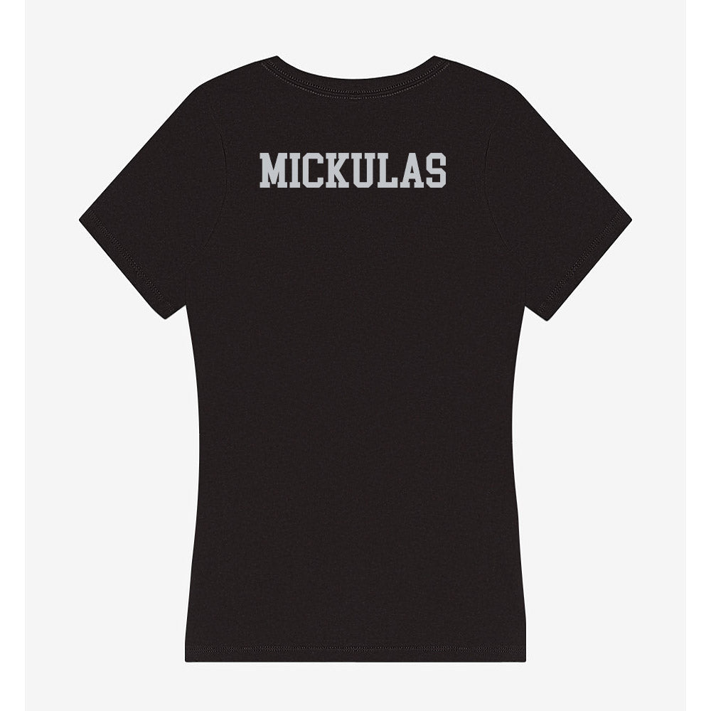 FAU - NCAA Cheerleading : Emily Mickulas - Women's V-Neck T-Shirt-1
