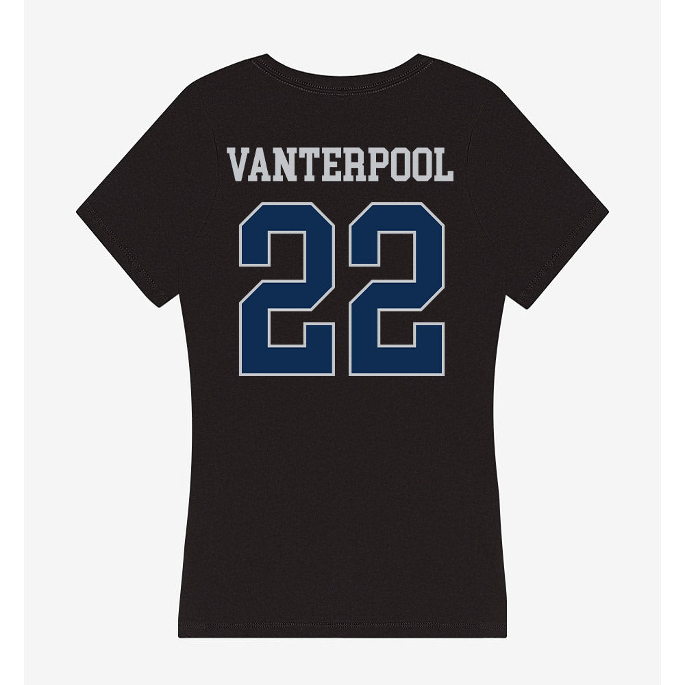FAU - NCAA Men's Basketball : Devin Vanterpool - Women's V-Neck T-Shirt-1