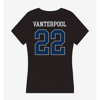 FAU - NCAA Men's Basketball : Devin Vanterpool - Women's V-Neck T-Shirt-1