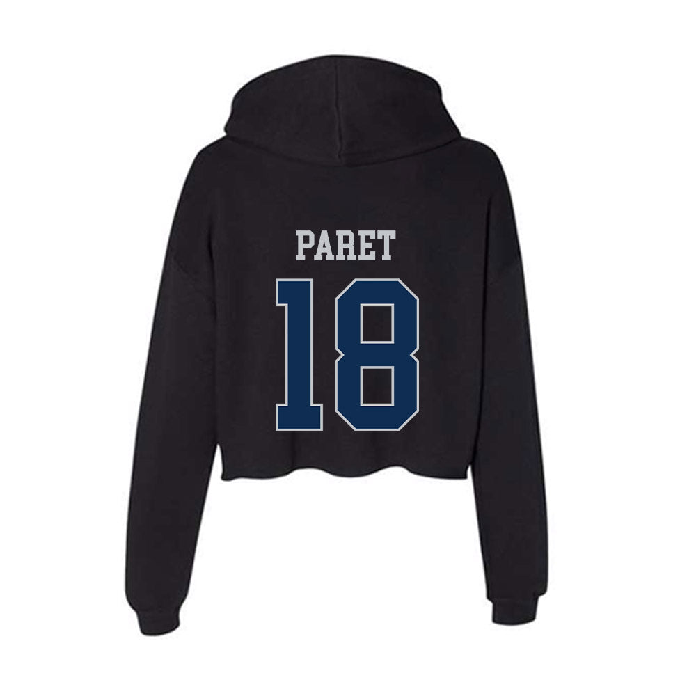 FAU - NCAA Football : Zion Paret - Women's Crop Fleece Hoodie-1