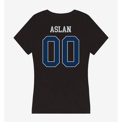 FAU - NCAA Softball : Emerson Aslan - Women's V-Neck T-Shirt-1