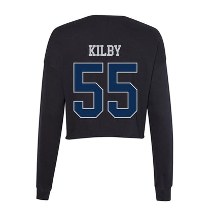FAU - NCAA Baseball : Zach Kilby - Women's Cropped Crew Fleece-1