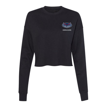 FAU - NCAA Cheerleading : Danielle Lapp - Women's Cropped Crew Fleece-0