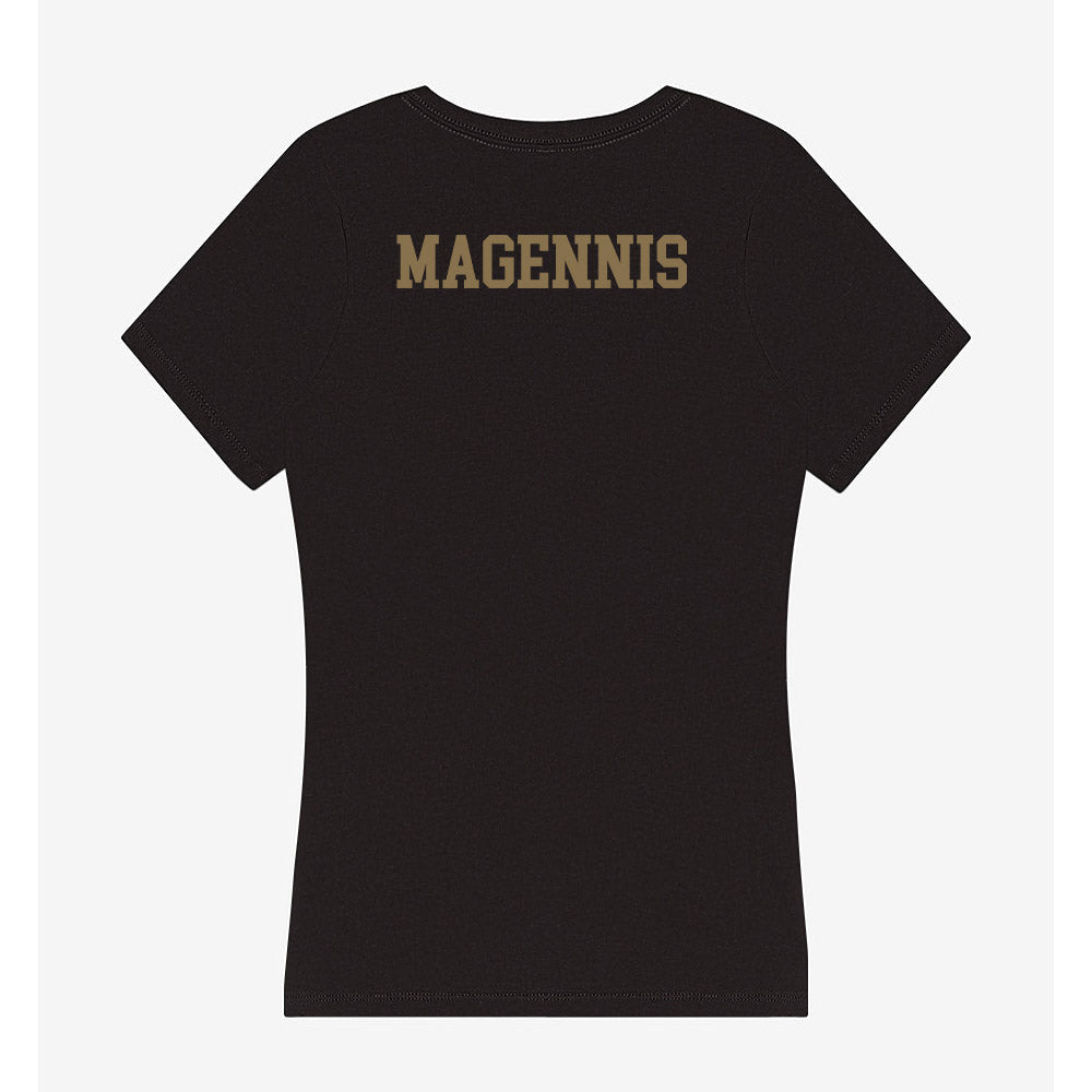 Texas State - NCAA Women's Track & Field : Sydney Magennis - Women's V-Neck T-Shirt-1