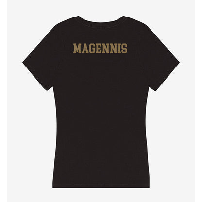 Texas State - NCAA Women's Track & Field : Sydney Magennis - Women's V-Neck T-Shirt-1