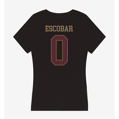 Texas State - NCAA Women's Soccer : Brooklyn Escobar - Women's V-Neck T-Shirt-1