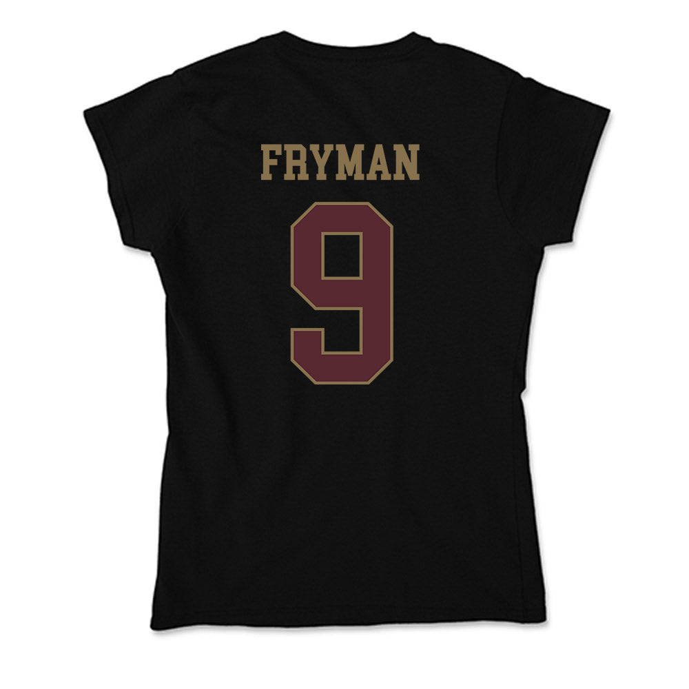 Texas State - NCAA Baseball : Bennett Fryman - Soft Style Women’s T-Shirt-1
