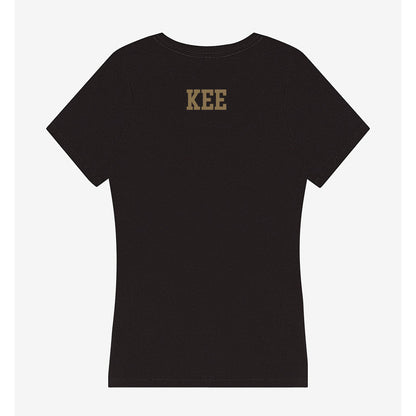 Texas State - NCAA Cheerleading : Carson Kee - Women's V-Neck T-Shirt-1