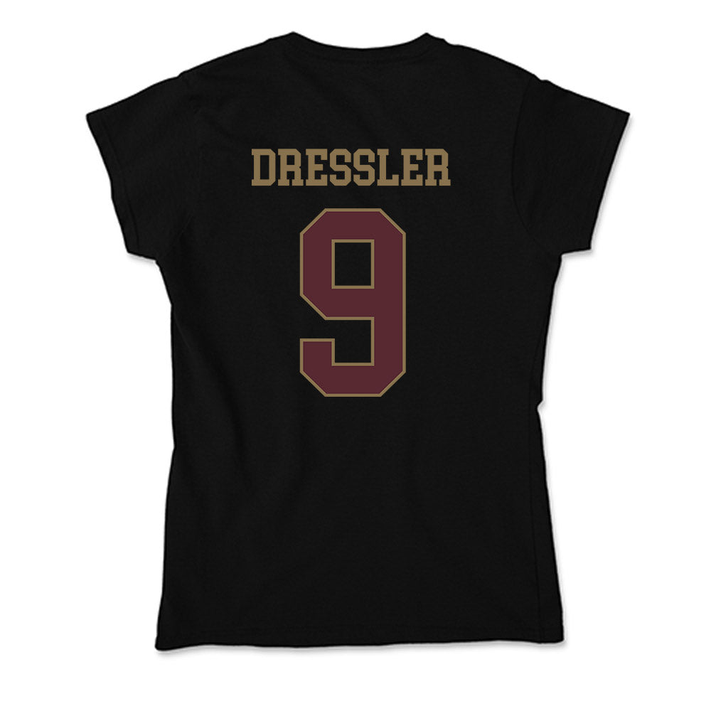 Texas State - NCAA Softball : Jayleigh Dressler - Soft Style Women’s T-Shirt-1