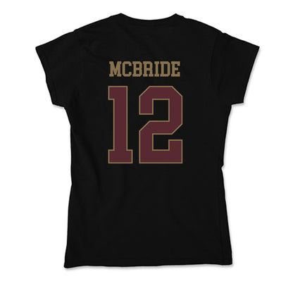 Texas State - NCAA Women's Basketball : Kyla McBride - Soft Style Women’s T-Shirt-1