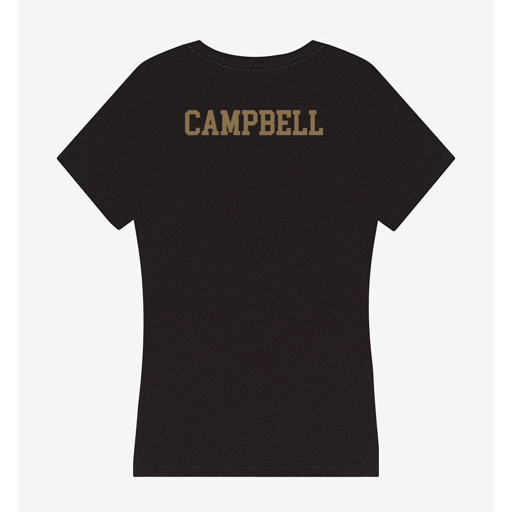 Texas State - NCAA Cheerleading : Taylar Campbell - Women's V-Neck T-Shirt-1