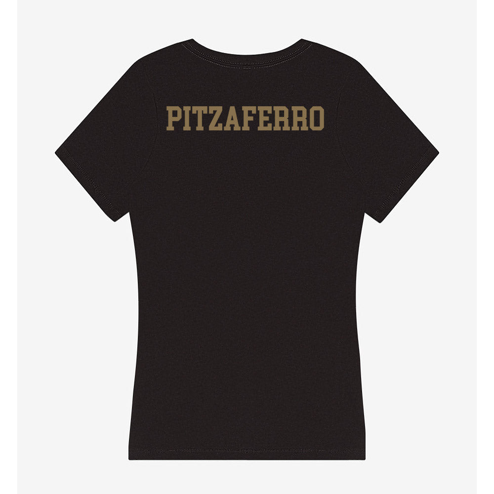 Texas State - NCAA Cheerleading : Alexis Pitzaferro - Women's V-Neck T-Shirt-1