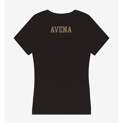 Texas State - NCAA Men's Track & Field : Esteban Avena - Women's V-Neck T-Shirt-1