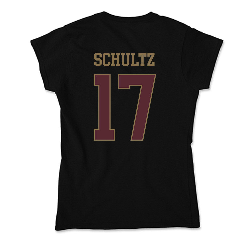Texas State - NCAA Baseball : Logan Schultz - Soft Style Women’s T-Shirt-1