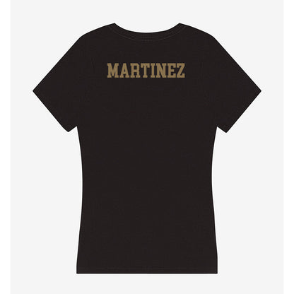 Texas State - NCAA Cheerleading : Sofia Martinez - Women's V-Neck T-Shirt-1