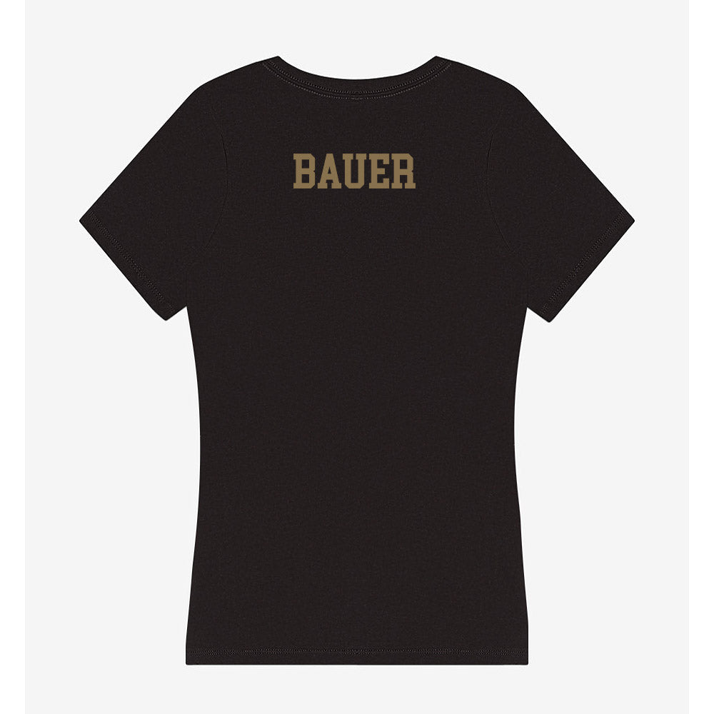 Texas State - NCAA Cheerleading : Jacqueline Bauer - Women's V-Neck T-Shirt-1