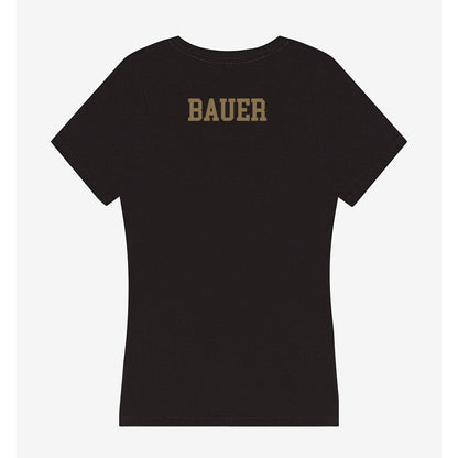 Texas State - NCAA Cheerleading : Jacqueline Bauer - Women's V-Neck T-Shirt-1