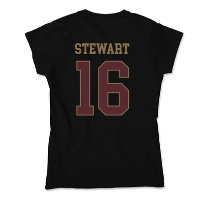 Texas State - NCAA Women's Soccer : Addison Stewart - Soft Style Women’s T-Shirt-1