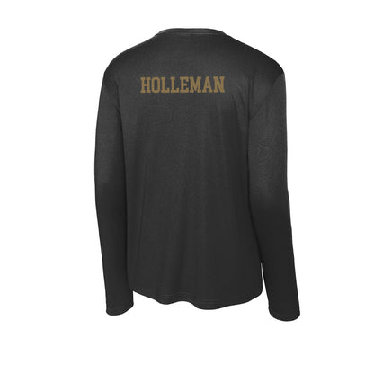 Texas State - NCAA Women's Track & Field : Kaurie Holleman - Activewear Long Sleeve T-Shirt-1