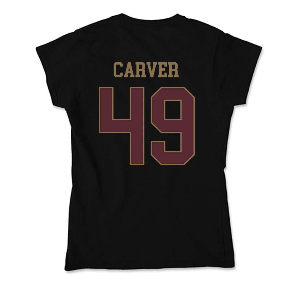 Texas State - NCAA Football : Blaine Carver - Soft Style Women’s T-Shirt-1