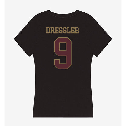 Texas State - NCAA Softball : Jayleigh Dressler - Women's V-Neck T-Shirt-1