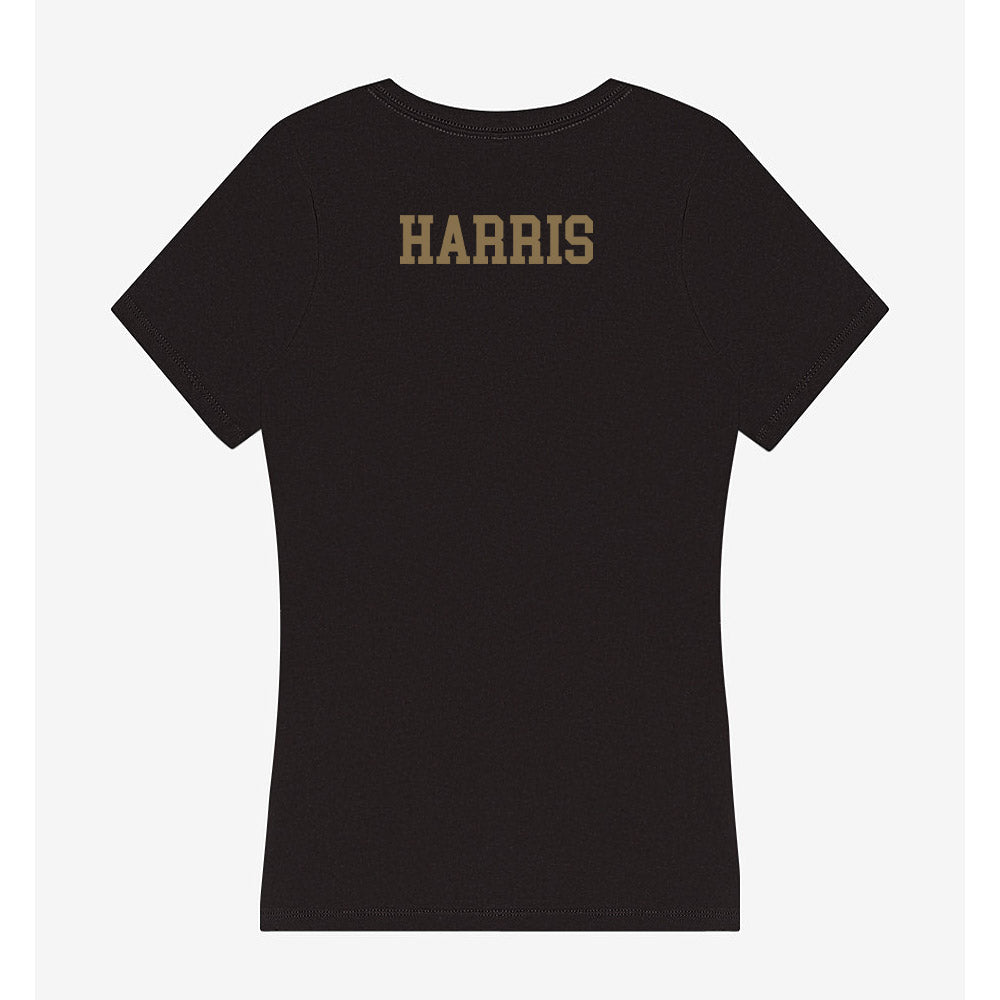 Texas State - NCAA Cheerleading : Ciara Harris - Women's V-Neck T-Shirt-1