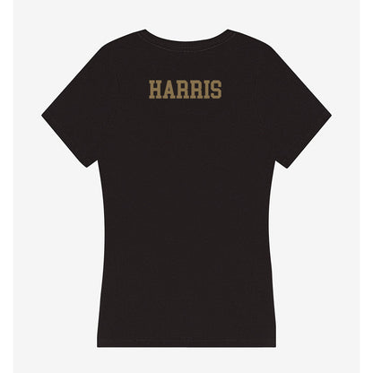 Texas State - NCAA Cheerleading : Ciara Harris - Women's V-Neck T-Shirt-1