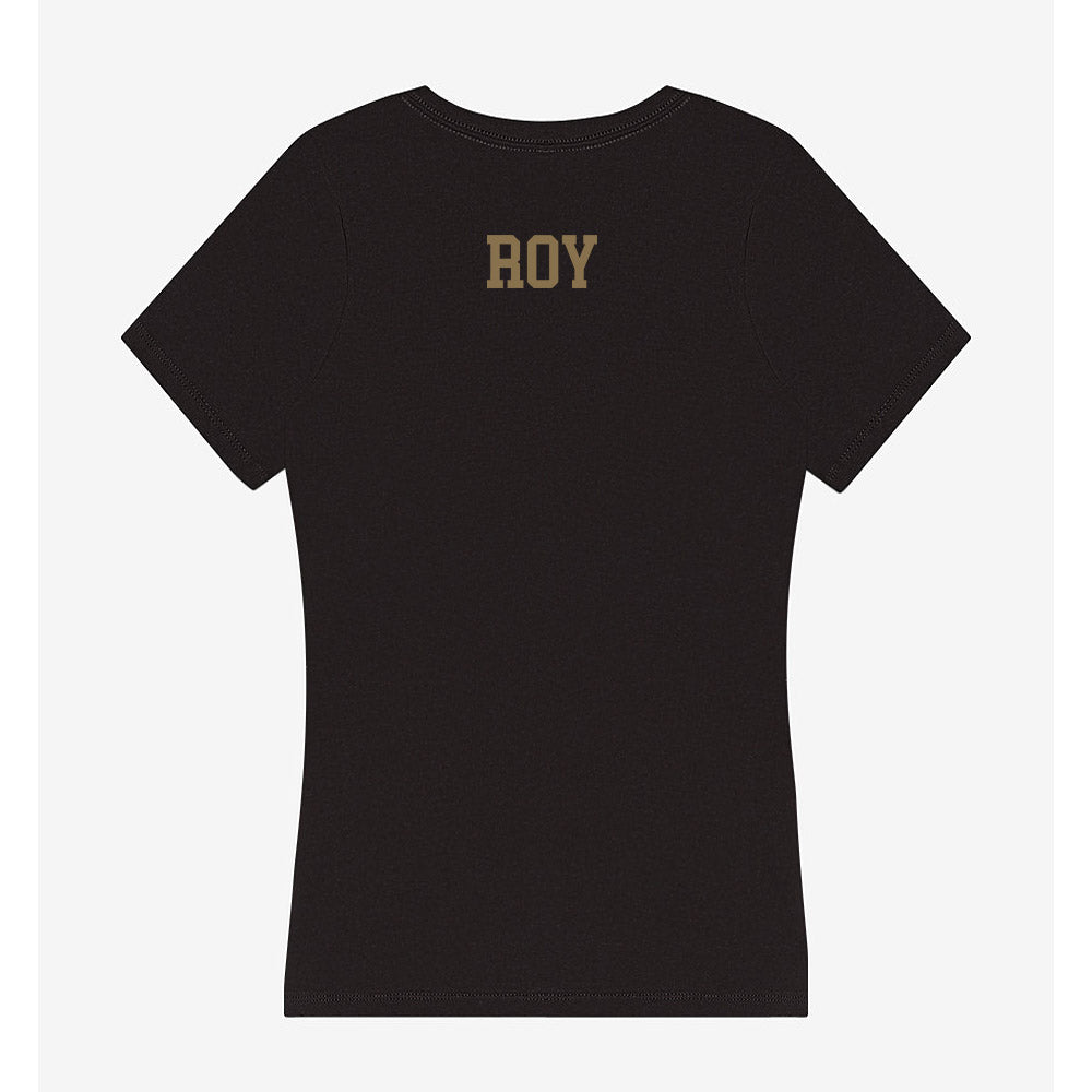 Texas State - NCAA Cheerleading : Morgan Roy - Women's V-Neck T-Shirt-1