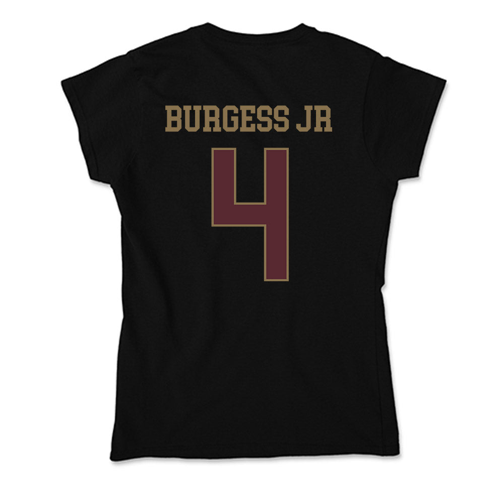 Texas State - NCAA Football : Torrance Burgess Jr - Soft Style Women’s T-Shirt-1