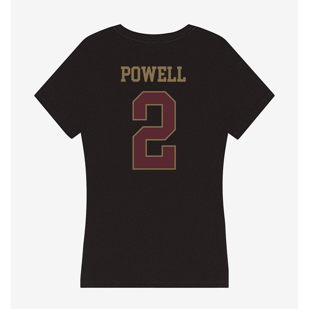 Texas State - NCAA Women's Soccer : Jessica Powell - Women's V-Neck T-Shirt-1