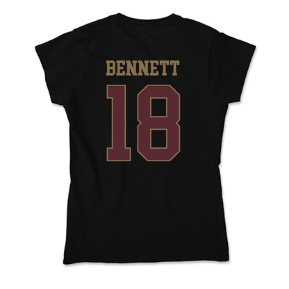 Texas State - NCAA Women's Volleyball : India Bennett - Soft Style Women’s T-Shirt-1