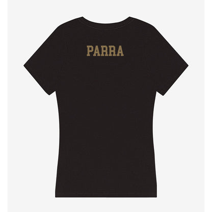 Texas State - NCAA Men's Track & Field : Anthony Parra - Women's V-Neck T-Shirt-1