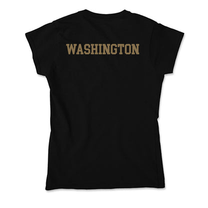 Texas State - NCAA Women's Track & Field : Sanaa Washington - Soft Style Women’s T-Shirt-1