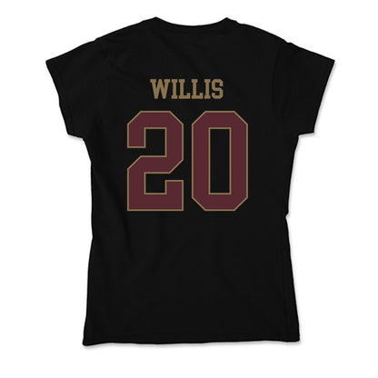Texas State - NCAA Football : Malik Willis - Soft Style Women’s T-Shirt-1