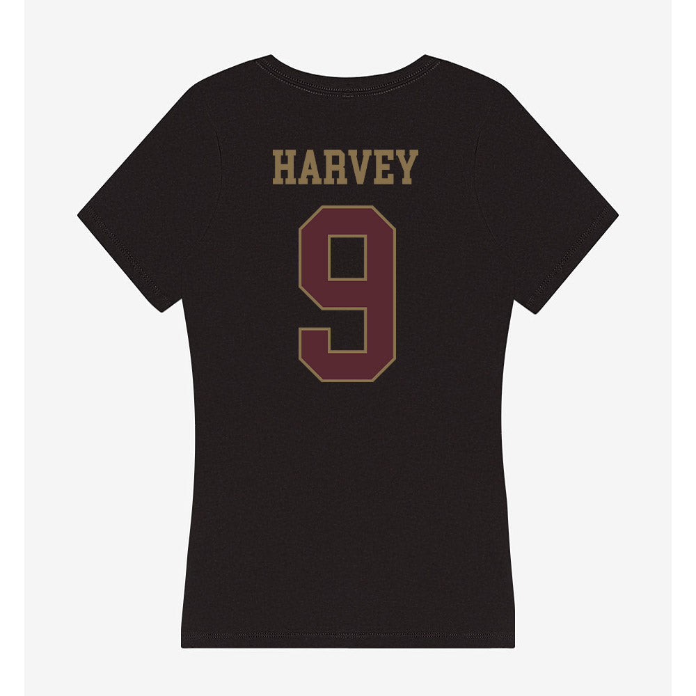 Texas State - NCAA Softball : Sydney Harvey - Women's V-Neck T-Shirt-1