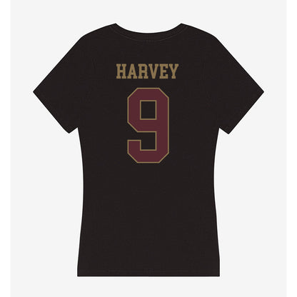 Texas State - NCAA Softball : Sydney Harvey - Women's V-Neck T-Shirt-1