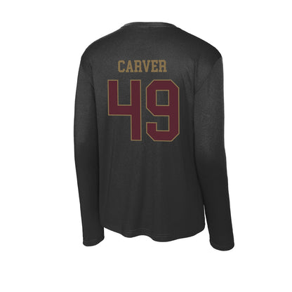 Texas State - NCAA Football : Blaine Carver - Activewear Long Sleeve T-Shirt-1