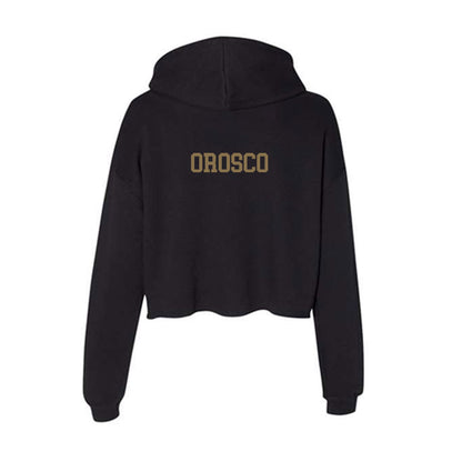 Texas State - NCAA Cheerleading : Sierra Orosco - Women's Crop Fleece Hoodie-1