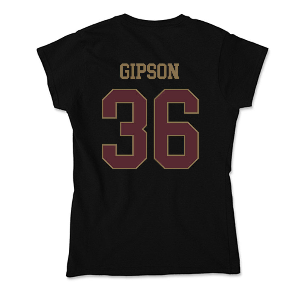 Texas State - NCAA Football : Greg Gipson - Soft Style Women’s T-Shirt-1