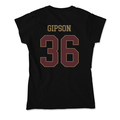 Texas State - NCAA Football : Greg Gipson - Soft Style Women’s T-Shirt-1