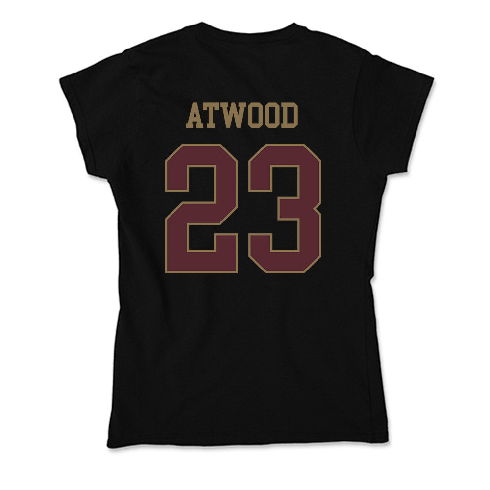 Texas State - NCAA Football : Amarion Atwood - Soft Style Women’s T-Shirt-1