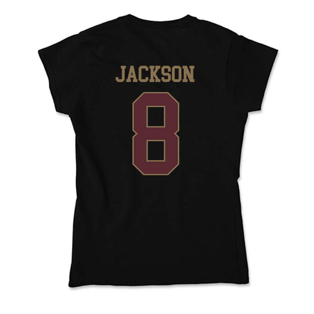 Texas State - NCAA Football : Brad Jackson - Soft Style Women’s T-Shirt-1